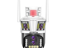 Wi-Fi PTZ kamera 360°FHD 8MP/4K+64GB