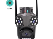 Wi-Fi PTZ kamera 360°FHD 8MP/4K+64GB