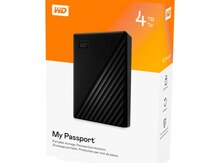 External HDD "WD MyPassport 4 TB USB 3.0"