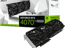 Video kart "PNY GeForce RTX 4070 Ti SUPER OC 16GB Verto 3 Fan"