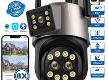 Wi-Fi PTZ kamera 360°FHD 8MP/4K+64GB