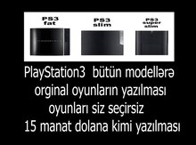 PlayStation 3 oyunların yazılması
