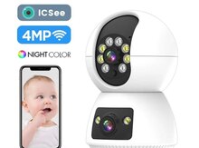Wi-Fi PTZ kamera 360°FHD 3MP/2K+64GB