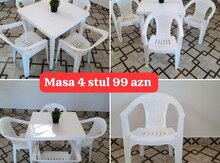 Masa və oturacaqlar