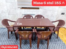 Masa və oturacaqlar
