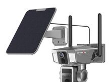 4G sim kartlı solar 360° FHD kamera 8MP/4K+64GB