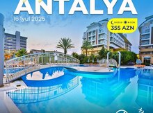 Antalya-Alanya turu -  16 iyul 2025 (5 gecə / 6 gün)