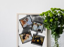 Çərçivəli film lentli xatirə kolajı