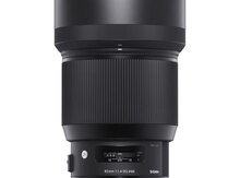 Linza “Sigma 85 mm f/1.4 DG for Canon”