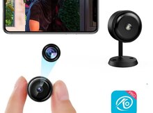Wifi batareyalı mini kamera 1.2gün enerji+32GB
