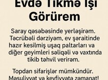 Dərzi işi axtarıram