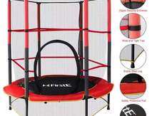 Uşaqlar üçün əyləncəli və təhlükəsiz trampolin batut