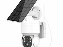 4G Sim kartlı Solar 360° FHD kamera 8MP/4K+64GB