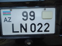 Avtomobil qeydiyyat nişanı - 99-LN-022