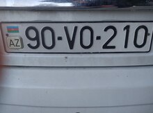 Avtomobil qeydiyyat nişanı -90-VO-210