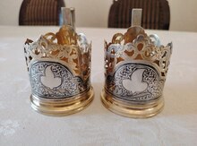 Подстаканник серебро