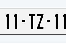 Avtomobil qeydiyyat nişanı - 11-TZ-111