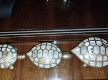 Latun tısbağa fiqurları