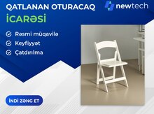 Qatlanan oturacaq icarəsi