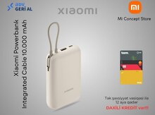 PowerBank "Xiaomi Integrated Cable 10000 mAh Beige"