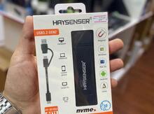 SSD qabı "HAYSENSER USB 3.2 GEN2 10Gbps"