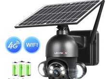 4G Sim kartlı Solar 360° FHD kamera 12MP/4K+64GB