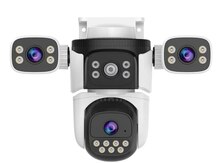 Wi-Fi PTZ kamera 360°FHD 12MP/4K+64GB