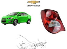 "Chevrolet Aveo T300 2011-2013" arxa stop işığı