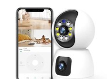 Wi-Fi PTZ Kamera 360°FHD 3MP+32GB