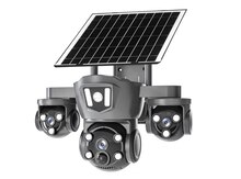 4G Sim kartlı Solar 360° FHD kamera 12MP/4K+64GB