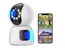 Wi-Fi PTZ kamera 360°FHD 8MP/4K+32GB