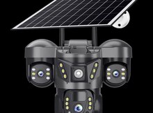 4G sim kartlı solar 360° FHD kamera 12MP/4K+64GB