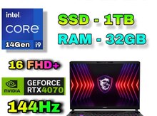 MSI Raider Ge68 i9  Gaming