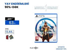 PlayStation 5 üçün "Mortal Kombat 1" oyun diski