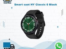  Smart saat "HY Classic 6 Black"