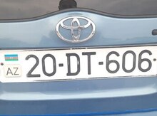 Avtomobil qeydiyyat nişanı - 20-DT-606