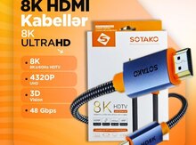 8K HDMİ kabellər 
