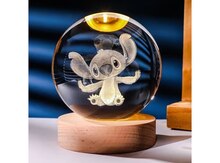 Stitch Kristal Kürə İşıq