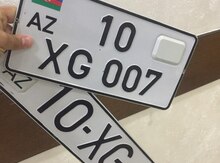 Avtomobil qeydiyyat  nişanı - 10-XG-007