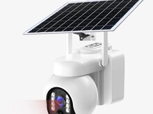 4G sim kartlı solar 360° FHD kamera 12MP/4K+64GB