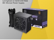 Qida bloku "LovingCool LC-G650 650 Watt 80+"