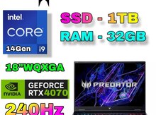 Noutbuk "Acer Predator Neo 18"