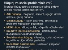 Hüquqi xidmətlər