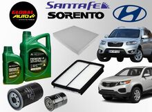 "Hyundai SantaFe, Sorento" yağ və filter dəsti