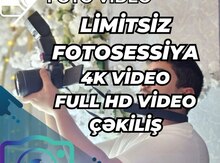Foto və video çəkiliş xidməti