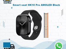 Smart saat "HK10 Pro AMOLED Black"