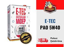 Mühərrik yağı "E-TEC Pao 5W-40 4L"