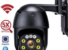 Simsiz Wifi PTZ kamera 360° 3MP/2K +64gb 