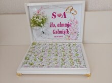 Elçilik şokolad qutusu 