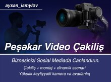 Video çəkiliş xidməti
